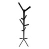 TiramisuBest Black Metal Free - Standing Coat Rack Hall Tree: 74" Tall with 11 Hooks, Ideal for Entryway & Bedroom, Contemporary Modern Design! - 4 of 4