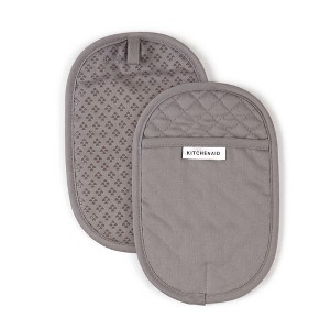 KitchenAid 2pk Cotton Asteroid Pot Holders - 1 of 4
