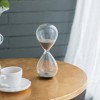 TopComfy Decorative Object Ferdinand 30 Minute Hourglass Set of 2 for Contemporary Home and Office Decor, Gray, 6"*3"*8" - 4 of 4