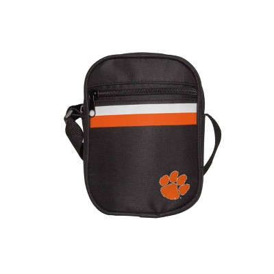 NCAA Clemson Tigers Black Mini Messenger Bag