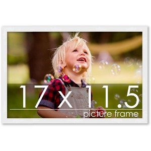 PosterPalooza | 17x11.5 Wood Frame with UV Acrylic, 6 Finishes: Black, White, Bronze, Silver, Wood, Mahogany - 1 of 4