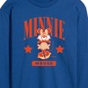 Men's - Disney - Minnie Mouse Collegiate Long Sleeve Graphic T-Shirt - 2 of 4