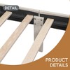 Twin Size Upholstered Platform Bed with 2 Drawers - Leovsnove - 4 of 4