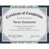 Great Papers Rainbow Foil Certificates 8.5" x 11" Midnight Blue 15/Pack (2019004) - 3 of 3