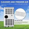 Whynter ARC-115WG 11,000 BTU (6,800 BTU SACC) Compact Portable Air Conditioner, Dehumidifier, and Fan with Remote Control, up to 400 sq ft - 2 of 4