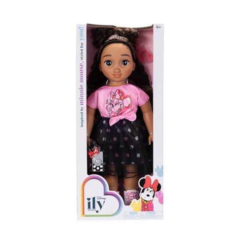 Disney Ily 4ever Inspired By Minnie Mouse 18 Doll Pink Top : Target