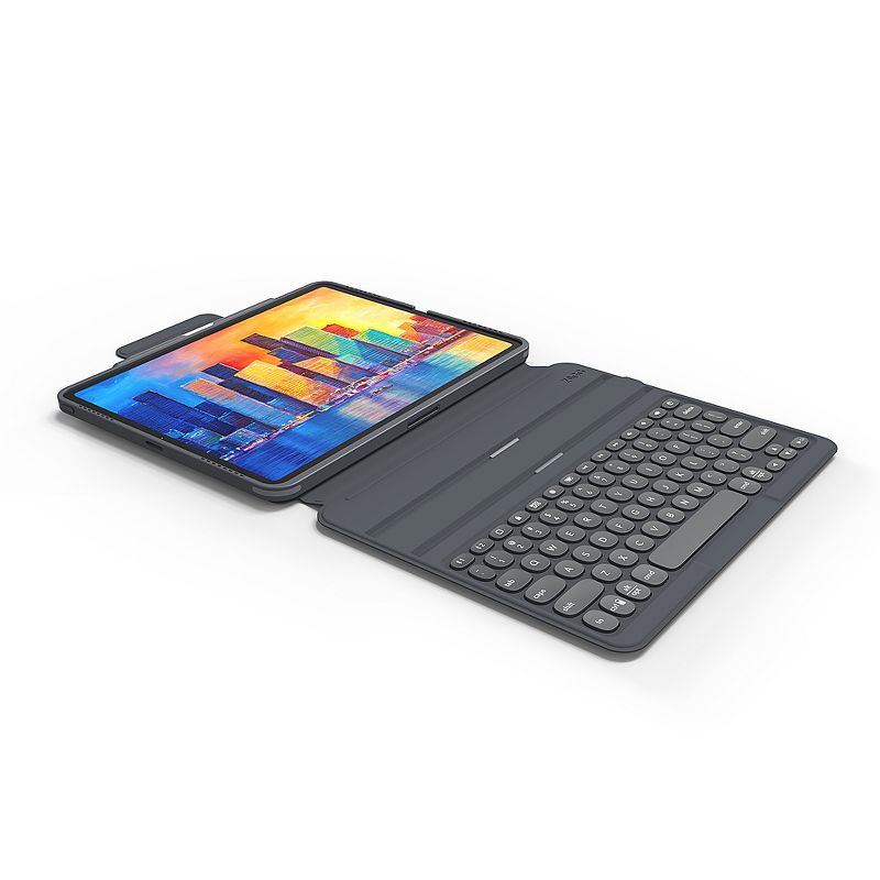 Zagg Pro Keys Wireless Keyboard & Detachable Case for Apple iPad Pro 12.9" (3rd Gen. 2018, 4th Gen. 2020, 5th Gen. 2021), Black, 3 of 4