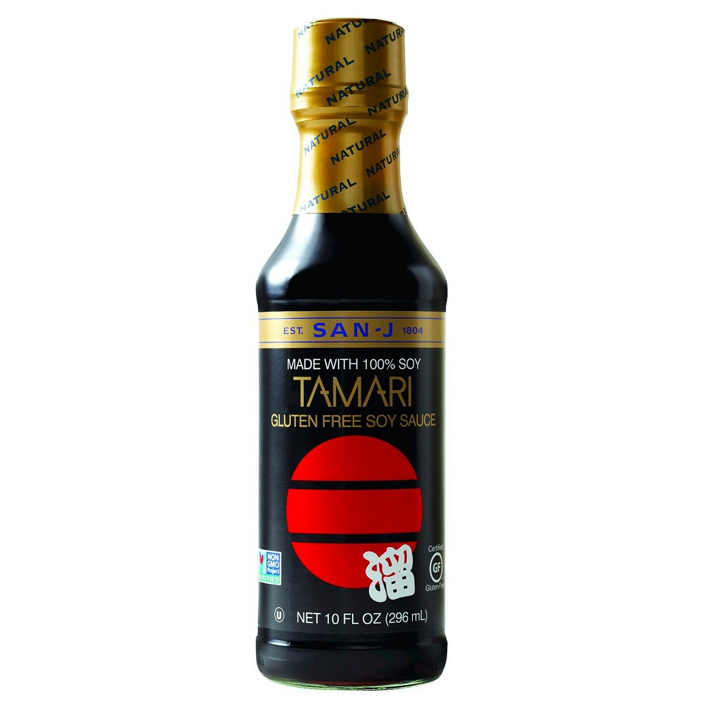 UPC 075810021255 product image for San-J Gluten Free Tamari Soy Sauce 10 oz | upcitemdb.com