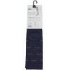 Memoi Men's Scottie Dogs Bamboo Blend 8-15mmHg Graduated Compression Socks Navy 10-13 - 4 of 4