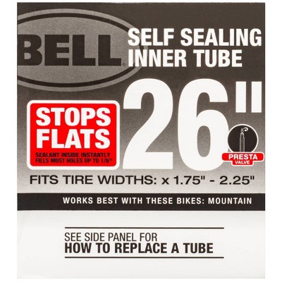 Bell 26" Self Sealing Bike Inner Tube - Black