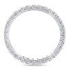 Pompeii3 5/8 cttw Diamond Eternity Ring Womens Stackable Round 14k White Gold Band - 2 of 4