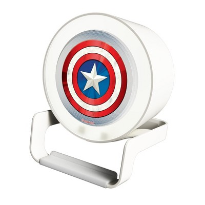 Keyscaper Marvel Avengers Captain America Grid Night Light Charger and Bluetooth Speaker