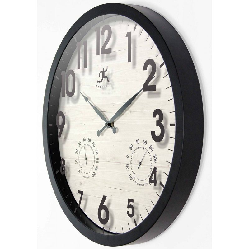 17.5&#34; Concordia Indoor/Outdoor Wall Clock - Infinity Instruments, 5 of 8