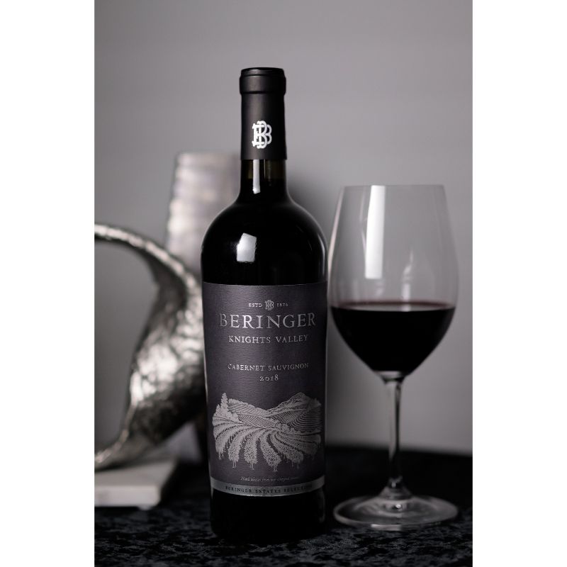 Beringer Knights Valley Cabernet Sauvignon Red Wine - 750ml Bottle, 6 of 9