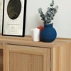 Buffet Cabinet with Storage, Entryway Cabinet Storage Cabinet with 2 Rattan Decorated Doors & Adjustable Shelves - 4 of 4