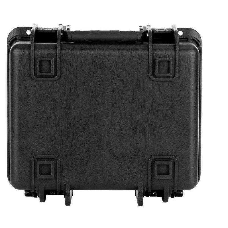 Monoprice Weatherproof Hard Case - 13in x 12in x 6in With Customizable Foam, IP67, Shockproof, Customizable Name Plate, 3 of 7