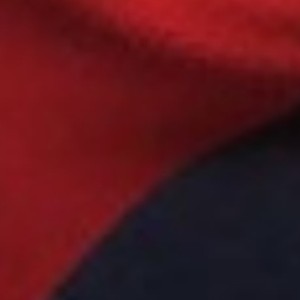 navy blue and red