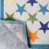 Whimsical Stars Modern Indoor Outdoor Area Rug by Blue Nile Mills - 4 of 4