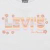Levi's® Girls' Short Sleeve Retro Striped Mid-Crop T-Shirt - White - 4 of 4