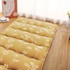 Nasitip Twin Japanese Floor Mattress, Foldable Thick Futon Mattress, Roll Up Tatami Mat, Portable Camping Sleeping Mat, Yellow - 2 of 4