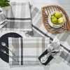 Split P Gray Mason Plaid Table Runner 54''L - image 2 of 4