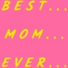 Women's Design By Humans Best Mom Ever Text By swaise Racerback Tank Top - 2 of 2