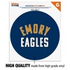 Emory University Eagles Logo Automotive Car Window Locker Circle Bumper Sticker - 3 of 4