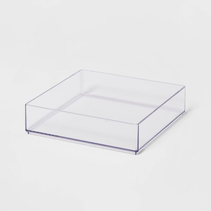 Plastic Organizer Tray Clear - Brightroom™, 1 of 12