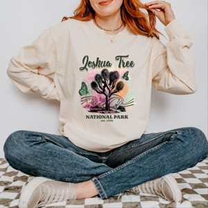 Simply Sage Market Joshua Tree National Park EST. 1936 Garment Dyed Long Sleeve - 1 of 4