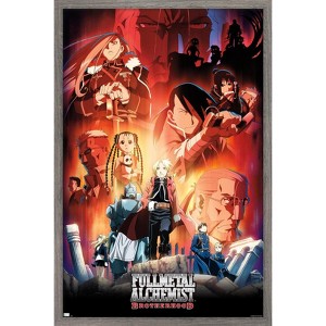 Trends International Fullmetal Alchemist: Brotherhood - Key Art 5 Framed Wall Poster Prints - 1 of 4