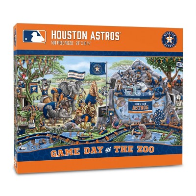 MLB Houston Astros Game Day at the Zoo Jigsaw Puzzle - 500pc_1