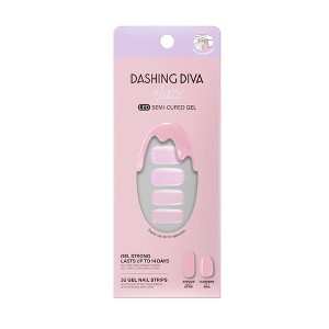 Dashing Diva Glaze Semi-Cured Gel Nail Polish Strips - 32ct - 1 of 4