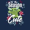 Men's Star Wars The Mandalorian Christmas The Child Cute Season T-Shirt - 2 of 4