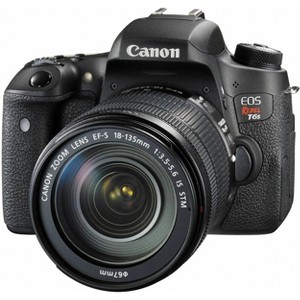 Canon EOS Rebel T6s DSLR w/ EF-S 18-135mm f/3.5-5.6 IS STM Lens - 1 of 4