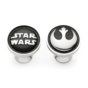 Lucasfilm Approved Star Wars Rebel Alliance Pewter Cufflinks (4 Day Express to USA) - 1 of 4