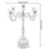 YIYIBYUS Candle Holders, Five-Head Candelabra, Candelabra - 4 of 4