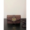 Hachikiko Monogram "M" Crossbody Bag - Fashionable Versatile Small Square Shoulder Bag - 3 of 4