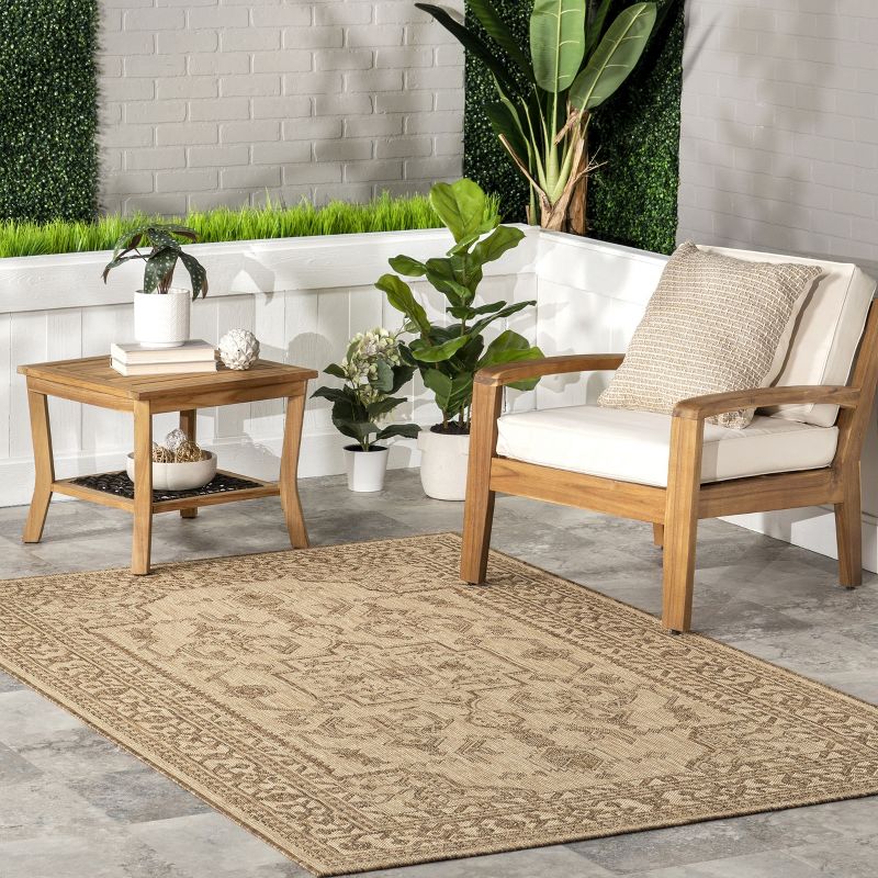 nuLOOM Candace Traditional Vintage Indoor/Outdoor Area Rug, 2 of 10