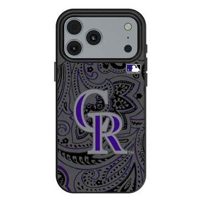 MLB National League Teams Paisley MagSafe Compatible Cell Phone Case for Apple iPhone 17 Series