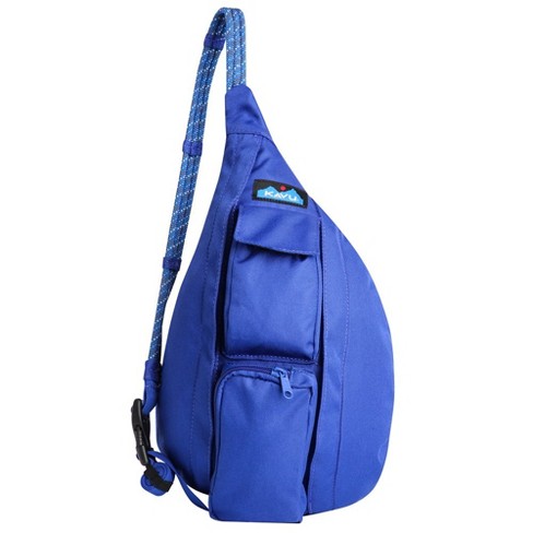 Kavu Mini Rope Sling Bag Polyester Crossbody Backpack - Lazuli