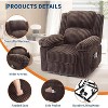 Power Lift Recliner with Heat and Massage, Padded Seat & Back Support, Elderly Chair for Mobility Impaired - 4 of 4