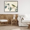Stupell Industries Blue Bird and Leaves Floating Frame Canvas Art - 3 of 4