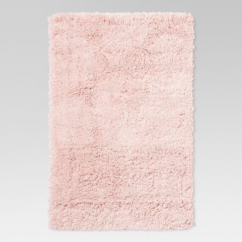 4'x5'6"" Washable Plush Shag Accent Rug Pink - Room Essentials™ -  51816756