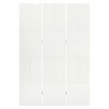 vidaXL 3-Panel Room Divider White 47.2"x70.9" Steel - 2 of 4