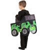 HalloweenCostumes.com 4T   Toddler Ride-In Monster Truck Costume | Toddler Costumes, Gray/Black/Green - 2 of 3
