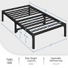 Yaheetech Quick Lock Screw-free Easy Assembly Bed Frame with Ultra-Durable Support - 3 of 4