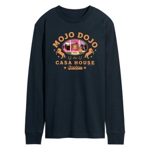 Men's - Barbie - Mojo Dojo Casa House West Long Sleeve Graphic T-Shirt - 1 of 4