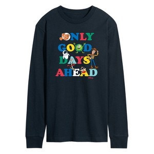 Men's - Disney - Only Good Days Ahead Long Sleeve Graphic T-Shirt - 1 of 4
