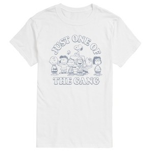 Men's - Peanuts - One Of The Gang Short Sleeve Graphic T-Shirt - 1 of 4