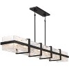 Minka Lavery Minka Cloud Break 59 3/4" Wide Coal Black Linear Chandelier - 3 of 3